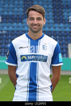 Magdeburg, Germany. 10th Sep, 2020. Football, 3rd league, Official photo shoot of the 1st FC Magdeburg Christian Beck Credit: Ronny Hartmann/dpa-Zentralbild/dpa/Alamy Live News Stock Photo