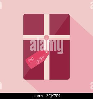 Christmas present vector illustration Stock Vector