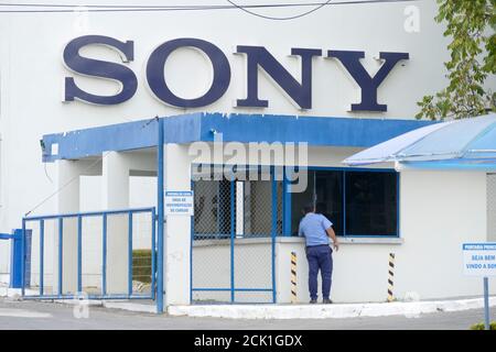 Manaus, Brazil. 15th Sep, 2020. Sony factory in the Industrial District of Manaus (AM), this Tuesday afternoon (15). Sony announced on Monday (14) that it will close its plant in Brazil from the first half of 2021. Credit: Sandro Pereira/FotoArena/Alamy Live News Stock Photo