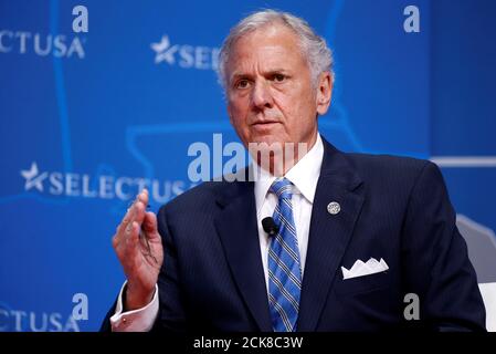 Governor of South Carolina Henry McMaster speaks at 2017 SelectUSA Investment Summit in Oxon Hill, Maryland, U.S., June 19, 2017.   REUTERS/Joshua Roberts