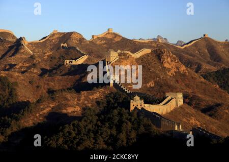 Beijing Miyun Jinshan Ling Great Wall Stock Photo