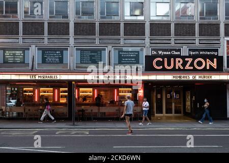 London Theatres 2020 year of Covid Stock Photo