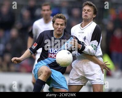 Soccer - German Bundesliga - 1860 Munich v Borussia Monchengladbach. Harald  Cerny, 1860 Munich Stock Photo - Alamy