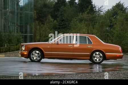 1999 Bentley Mulsanne Turbo Red label Stock Photo