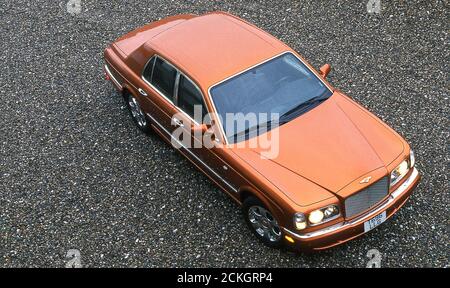 1999 Bentley Mulsanne Turbo Red label Stock Photo