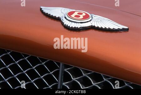 1999 Bentley Mulsanne Turbo Red label Stock Photo