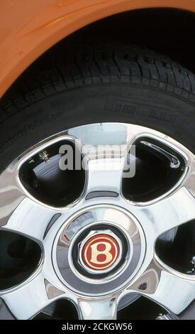 1999 Bentley Mulsanne Turbo Red label Stock Photo