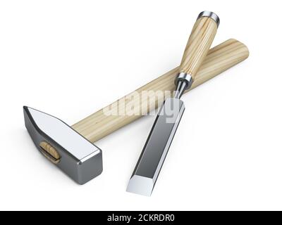 Chisel isolated hi-res stock photography and images - Alamy