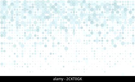 white background with blue dots Stock Photo