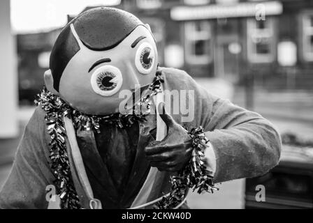 Frank Sidebottom Statue Stock Photo
