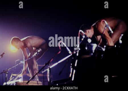 La Fura del Baus performs in Lyon, France, 1988 Stock Photo