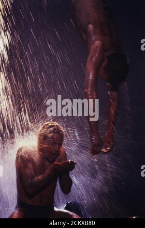 La Fura del Baus performs in Lyon, France, 1988 Stock Photo