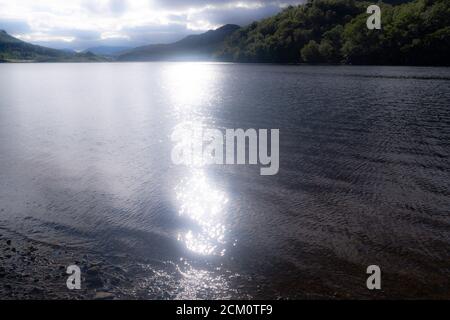 Loch Lubhair Trossachs Scotland Off A85 Road Near Crianlarich Popular Wild Camping Spot Stock Photo Alamy