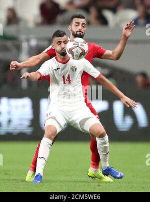 January 15, 2019 : Ahmad Ersan of Jordan during Palestine v Jordan at ...