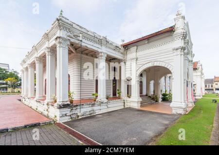 The Balai Seni Negeri (Kedah State Art Gallery) used to be a courthouse and was built in 1893 Stock Photo