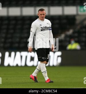 Derby, UK. 02nd Jan, 2020. Wayne Rooney (Player-Coach) of Derby County on  his debut during the Sky Bet Championship match between Derby County and  Barnsley at the Ipro Stadium, Derby, England on