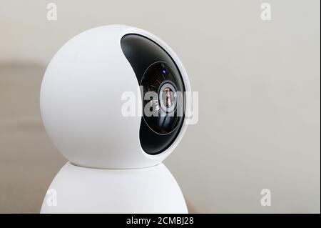 Modern home gadget CCTV camera Stock Photo