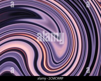 Multicolored abstract liquid background. Colorful geometric background. Fluid shapes composition. Stock Photo