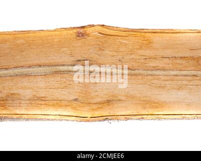 Wooden board isolated on white background Stock Photo