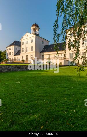 Gråsten Slot or Gravenstein Palace, Gråsten or Gravenstein, Flensburg Fjord, Denmark, Northern Europe, Stock Photo