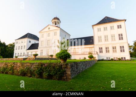 Gråsten Slot or Gravenstein Palace, Gråsten or Gravenstein, Flensburg Fjord, Denmark, Northern Europe, Stock Photo