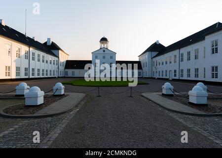 Gråsten Slot or Gravenstein Palace, Gråsten or Gravenstein, Flensburg Fjord, Denmark, Northern Europe, Stock Photo