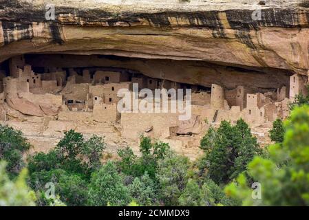 Mesa Verde National Park in Southwest Colorado Stock Photo