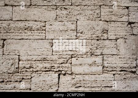 Ancient Marble Wall. Seamless Tileable Texture Stock Photo