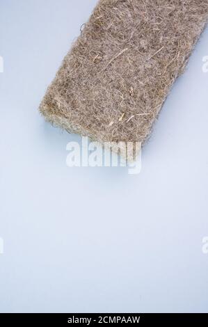 natural fibers wall insulation panel sample - energy saving concept ... - Natural Fiber Insulation For Penthouse Minimalist Interior