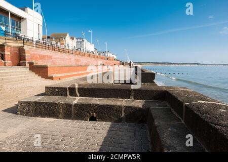 Bridlington sea front scene Stock Photo