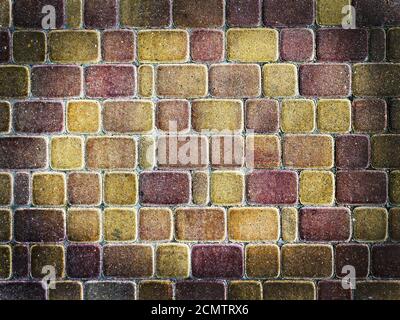 brick wall in grunge style background Stock Photo