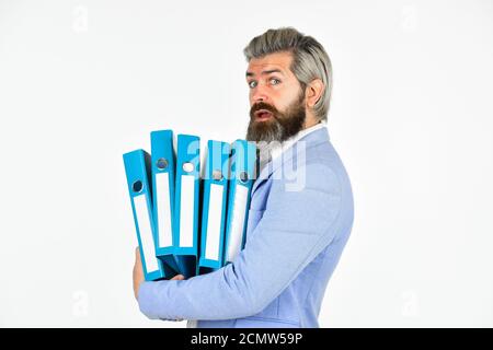 its too much. skills business majors have. skilled accountant wear office jacket. management consultant or analysts work with business documents. financial analysts hold folder. working as actuary. Stock Photo