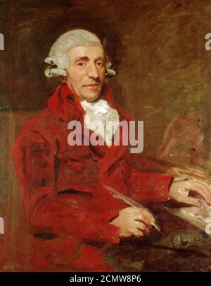 John Hoppner (1758-1810) - Franz Joseph Haydn (1732-1809) Stock Photo