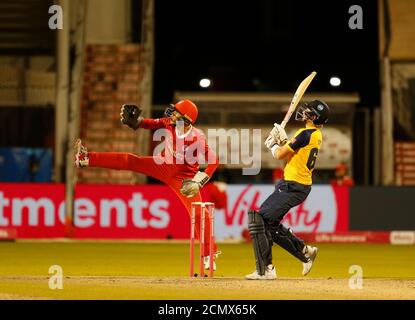 George Bell of Lancashire Lightning at Lancashire Cricket Media Day at Old  Trafford, Manchester, United Kingdom, 31st March 2023 (Photo by Conor  Molloy/News Images Stock Photo - Alamy