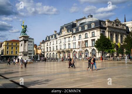 Clermont Ferrand - 08/24/2020 : street scen Stock Photo