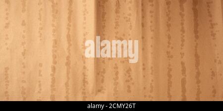 texture of brown kraft paper with bold spots, full frame Stock Photo