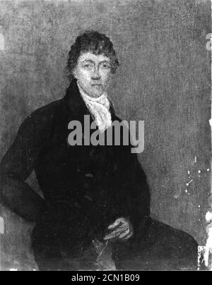 Joseph Wood - Francis Scott Key (1779-1843) Stock Photo