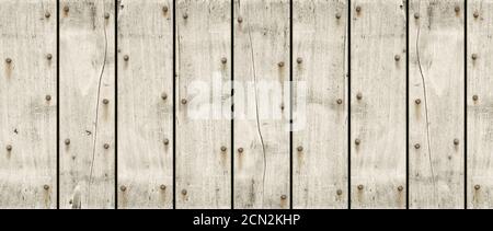 Old white wood. Banner background texture Stock Photo