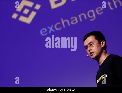 Changpeng Zhao, CEO of Binance, speaks at the Delta Summit, Malta's official Blockchain and Digital Innovation event promoting cryptocurrency, in St Julian's, Malta October 4, 2018. REUTERS/Darrin Zammit Lupi