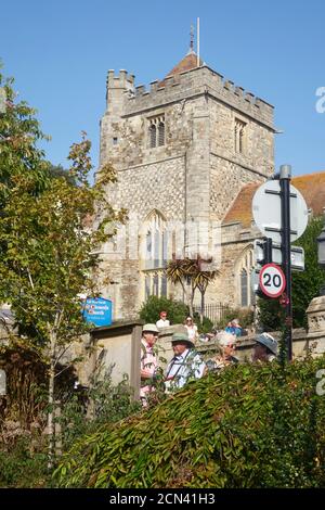 St Clement's Church, Hastings, East Sussex, UK Stock Photo
