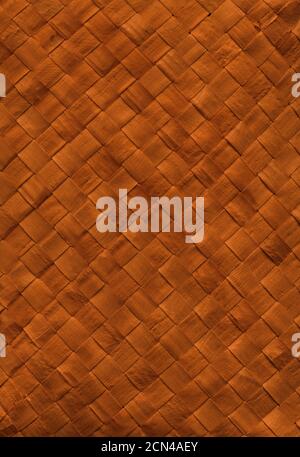 Woven bamboo mat texture background Stock Photo