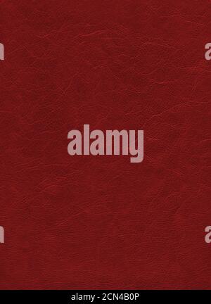 Dark red leather texture background Stock Photo