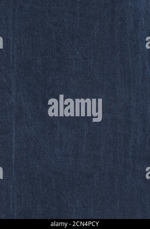 Clean blue denim texture background Stock Photo