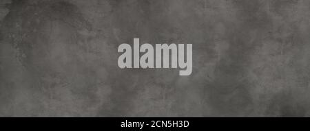 Dark concrete wall banner texture Stock Photo