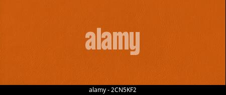 Orange leather texture banner Stock Photo