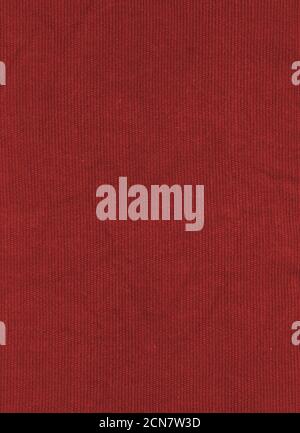 Red canvas fabric texture background Stock Photo