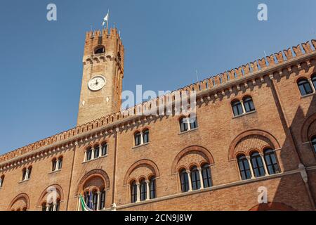 Torre Civica in Treviso in Italy Stock Photo