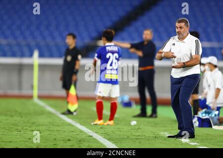 Manager Ange Postecoglou Of Yokohama F Marinos During The J League J1 Soccer Match Between Yokohama F Marinos 3 0 Shimizu S Pulse At Nissan Stadium On September 16 In Yokohama Kanagawa Japan Photo