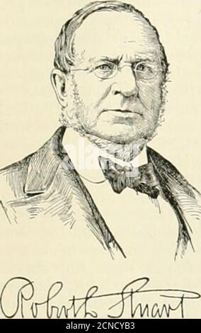 . Appleton's cyclopaedia of American biography . gsolicitor for the Illinois Central railroad. He wasappointed colonel of the 55th Illinois infantry on31 Oct., 1861, and commanded the 2d brigade ofGen. William T. Shermans division from 27 ]•&lt;•!..till 14 May, 1862. His brigade held the positionon the extreme left at Shiloh, and suffered severeloss, while he was wounded in the shoulder. Hewas appointed brigadier-general of volunteers on29 Nov., 1862, and commanded a brigade of Mor-gan L. Smiths division during the siege of Corinthand subsequent operations till Gen. Smith waswounded at Chickas Stock Photo