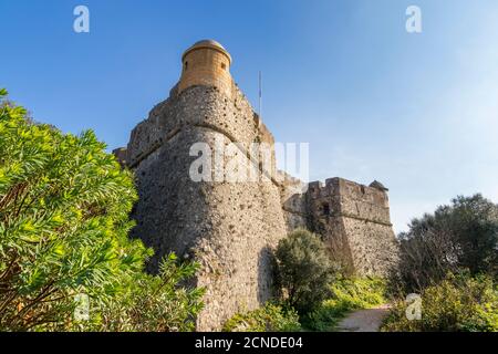 Mont Alban Fortress, Nice, Alpes Maritimes, Cote d'Azur, French Riviera, Provence, France, Mediterranean, Europe Stock Photo